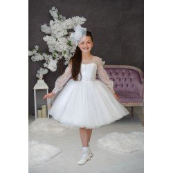 Handmade White First Holy Communion Dress Style BRITTANY MCH