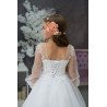 Handmade White First Holy Communion Dress Style SANDY MCH