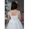 Handmade White First Holy Communion Dress Style MEG MCH