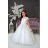 Sweetie Pie First Holy Communion White Dress Style SR718