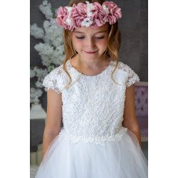 Handmade White First Holy Communion Dress Style MARY MCH