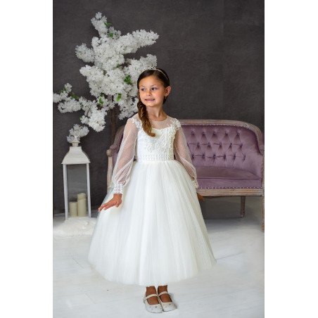 Handmade Ivory First Holy Communion Dress Style MARTHA MCH