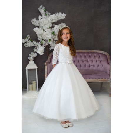 Sweetie Pie First Holy Communion Ivory Dress Style RB608