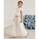 Amaya Ivory First Holy Communion Set with Trousers Style 586045/586042