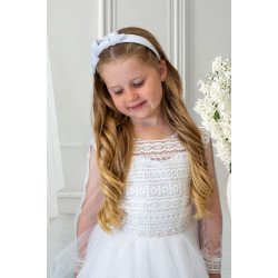 Handmade White First Holy Communion Dress Style RACHEL MCH