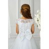 Handmade White First Holy Communion Dress Style AUDREY