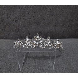 SILVER FIRST HOLY COMMUNION TIARA STYLE CH266