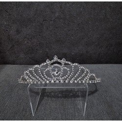 SILVER FIRST HOLY COMMUNION TIARA STYLE CH263