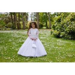 Koko White First Holy Communion Dress Style Ko24143