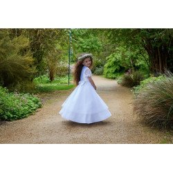 White First Holy Communion Dress Style IS24662