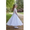 White First Holy Communion Dress Style IS24688