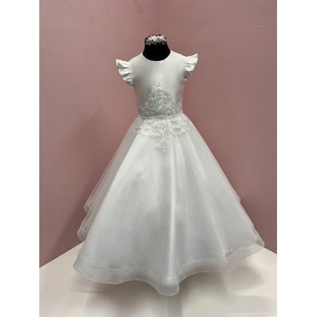 Isabella White First Holy Communion Dress Style IS24646