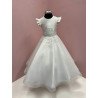 White First Holy Communion Dress Style IS24646