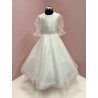 White First Holy Communion Dress Style IS24626