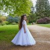 White First Holy Communion Dress Style IS24624