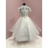 Isabella White First Holy Communion Dress Style IS24684