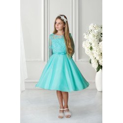 Aqua  Confirmation Dress Style Ko20109