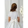 Simple Elegant Handmade First Holy Communion Dress Style JOANA SHORT