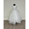 White First Holy Communion Dress Style Ko24142