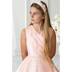 Pink Confirmation Dress Style Ko24192