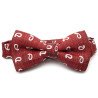 ONE VARONES RED/WHITE FIRST HOLY COMMUNION/SPECIAL OCCASION BOYS BOW TIE STYLE 10-08028  200