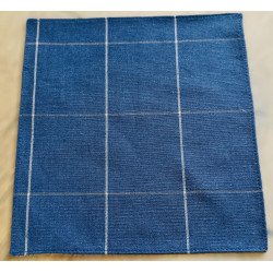 ONE VARONES CHECK BLUE & WHITE FIRST HOLY COMMUNION/SPECIAL OCCASION BOYS HANDKERCHIEF STYLE 10-08027J   211