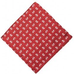 ONE VARONES RED/WHITE FIRST HOLY COMMUNION/SPECIAL OCCASION BOYS HANDKERCHIEF STYLE 10-08027 200