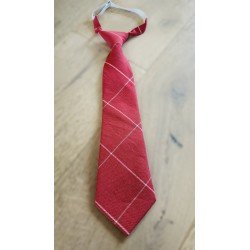 ONE VARONES CHECK RED/WHITE FIRST HOLY COMMUNION/SPECIAL OCCASION BOYS TIE STYLE 10-08026J 212