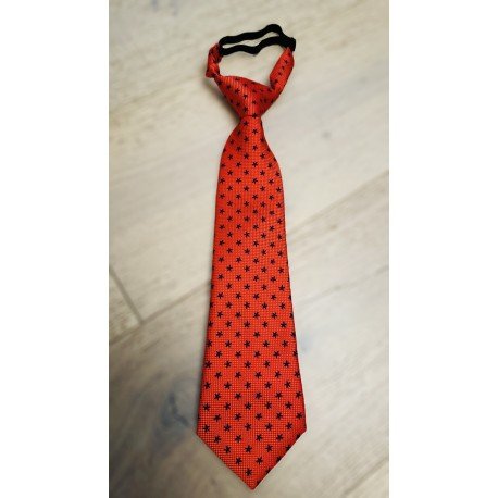 ONE VARONES BOYS RED FIRST HOLY COMMUNION/SPECIAL OCCASION BOYS TIE WITH STARS STYLE 10-08026 193