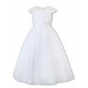 Sarah Louise White First Holy Communion Dress Style 090019