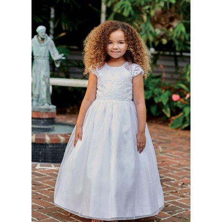 Sarah Louise White First Holy Communion Dress Style 090078