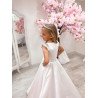 White First Holy Communion Dress Style COM012