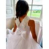 White First Holy Communion Dress Style COM039