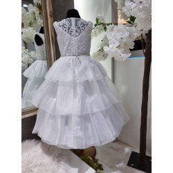 White First Holy Communion Dress Style ISEMIA