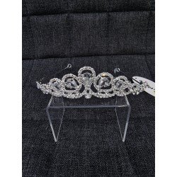 Silver First Holy Communion Tiara Style CH184