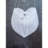 PERFECT SIMPLE COMMUNION BAG WITH PEARLS STRAP STYLE HB019