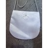 PERFECT SIMPLE COMMUNION BAG WITH PEARLS STRAP STYLE HB024