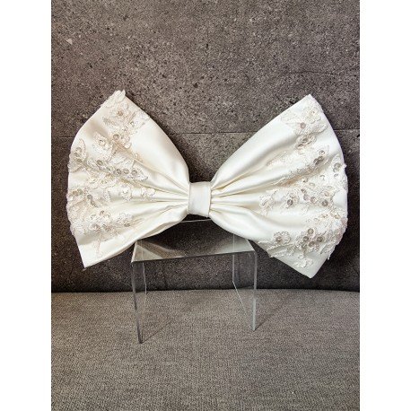 Ivory First Holy Communion Bow Style PL01