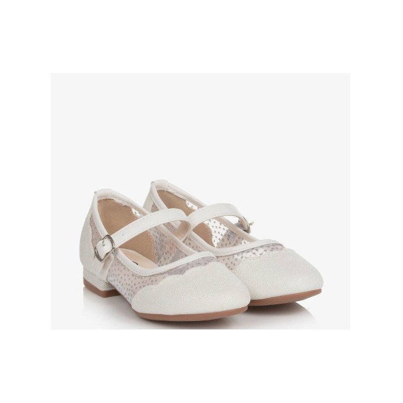 Ivory First Holy Communion Shoes Style SKYLA