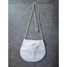 PERFECT SIMPLE COMMUNION BAG WITH PEARLS STRAP STYLE HB028