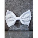 WHITE FIRST HOLY COMMUNION BOW STYLE PL18