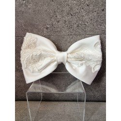 IVORY FIRST HOLY COMMUNION BOW STYLE PL29