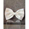 IVORY FIRST HOLY COMMUNION BOW STYLE PL29