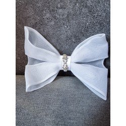WHITE FIRST HOLY COMMUNION BOW STYLE PL39