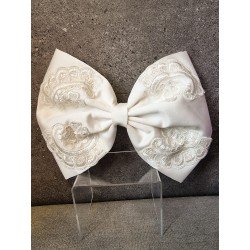 IVORY FIRST HOLY COMMUNION BOW STYLE PL42