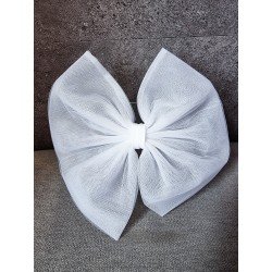 WHITE FIRST HOLY COMMUNION BOW STYLE PL44