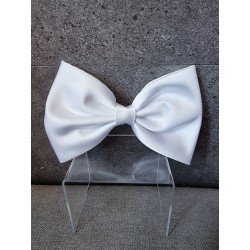 WHITE FIRST HOLY COMMUNION BOW STYLE PL47