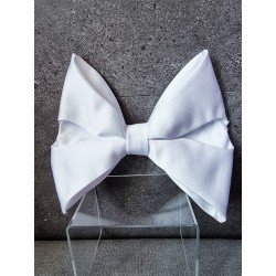 WHITE FIRST HOLY COMMUNION BOW STYLE PL51