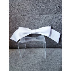 WHITE FIRST HOLY COMMUNION BOW STYLE PL53
