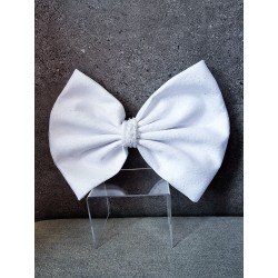 WHITE FIRST HOLY COMMUNION BOW STYLE PL70